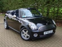 UK REGISTERED LEFT HAND DRIVE MINI COOPER CONVERTIBLE AUTOMATIC WITH SAT NAV